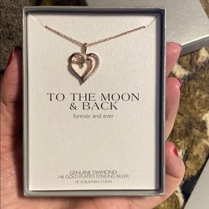 To the moon and back necklace